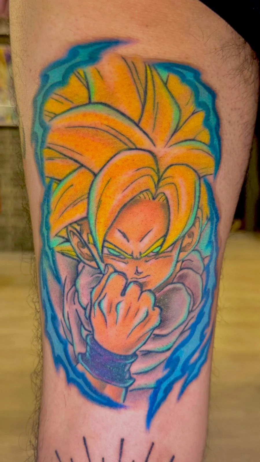 Anime · Saiyajin azul